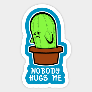 Lonely Cactus Sticker